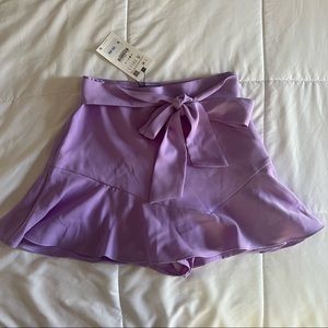 Zara Purple Skort